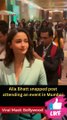 Alia Bhatt at The Trailer Launch of The Amazon Original Series 'Poacher' Viral Masti Bollywood
