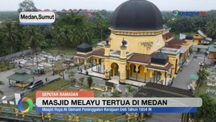Masjid Raya Al-Osmani, Masjid Melayu Tertua di Medan