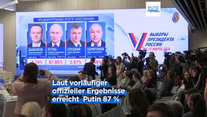 Putin sagt nach Wiederwahl, er habe Austausch von Nawalny zugestimmt