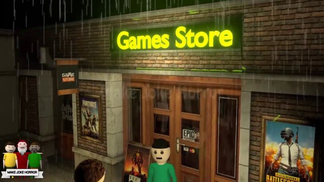 Gulli Bulli Aur Sar Kata Part 1 | Animated Horror Stories In Hindi | Horror games | Make Joke Horror