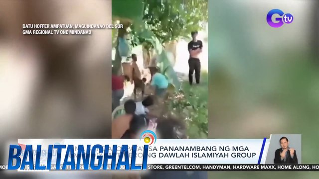 4 na sundalo, patay sa pananambang ng mga umano'y miyembro ng Dawlah Islamiyah Group | BT