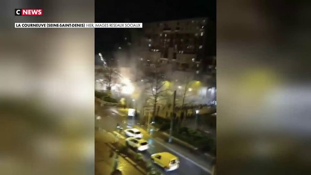 Seine-Saint-Denis: tirs de mortiers d'artifice sur le commissariat de La Courneuve