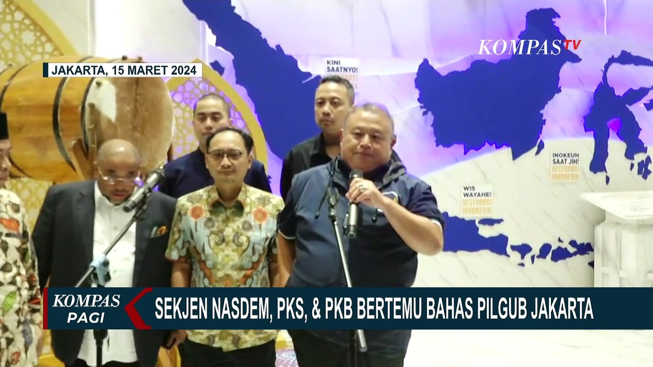 Partai Nasdem, PKS dan PKB Sepakat Lanjut Koalisi di Pilkada DKI, Usung Siapa?