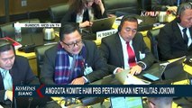 Momen Anggota Komite HAM PBB Pertanyakan Netralitas Presiden Jokowi di Pilpres 2024
