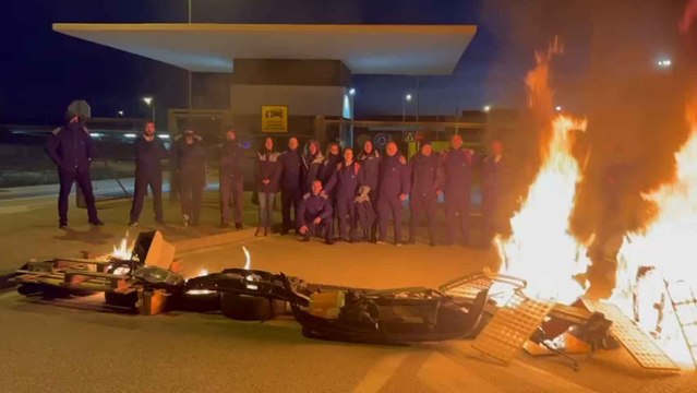 Los fucionarios de las cárceles colapsan los centros de toda España en protesta por el asesinato de una de sus cocineras