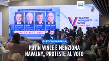 Elezioni in Russia: Putin stravince, ringrazia i soldati in Ucraina e parla di Navalny