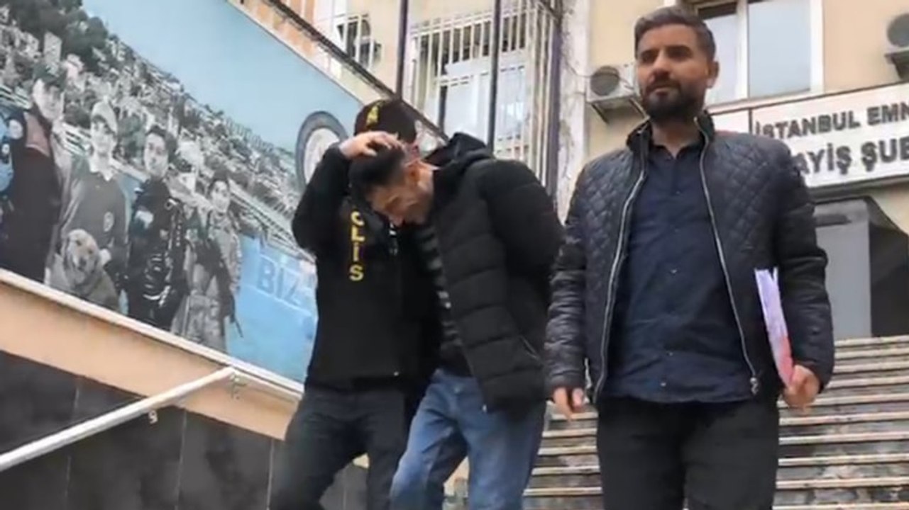 Ümraniye'de park halindeki araçtan tabanca çalan zanlı tutuklandı
