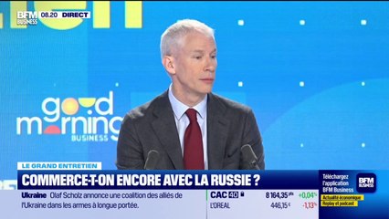 Pour Franck Riester, la réélection de Vladimir Poutine "n'est pas une grande surprise"