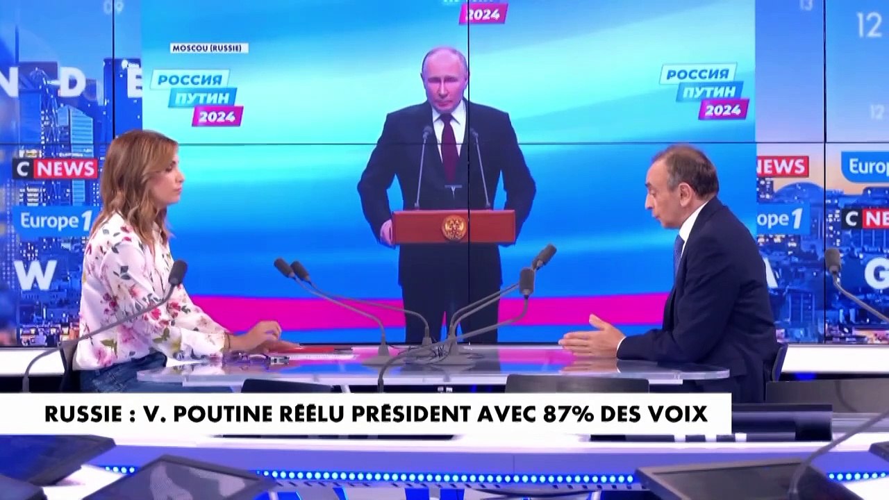 Soutien à l'Ukraine : «Emmanuel Macron veut faire peur aux Français», estime Éric Zemmour