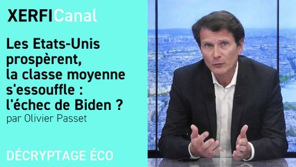 Les Etats-Unis prospèrent, la classe moyenne s'essouffle : l'échec de Biden ? [Olivier Passet]