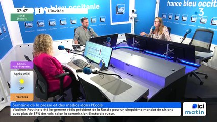 Le quart d'heure toulousain avec la référente Education aux médias à Toulouse