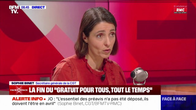 Sophie Binet sur Bruno Le Maire: C'est un peu Robin des Bois à l'envers