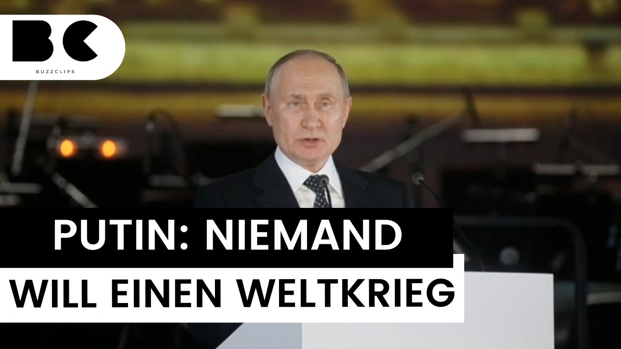 Putin: Niemand hat Interesse an Weltkrieg