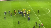 Watch: Wild scenes in Super Lig as Trabzonspor fans attack Fenerbahce players