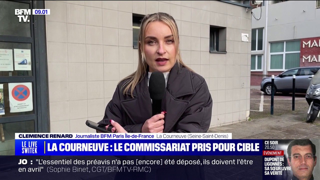 La Courneuve: le calme est revenu devant le commissariat ce lundi matin