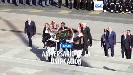 Italia conmemora los 163 años de la unificación con una ceremonia en Roma