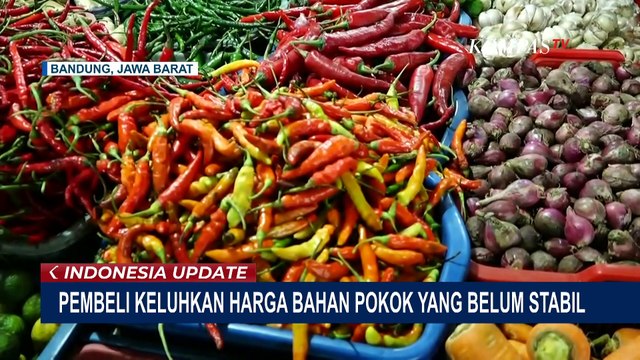 Pantauan Harga Bahan Pokok Di Pasar Tradisional Kosambi Bandung, Masih Tinggi