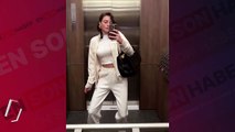 Melis Sezen asansörde dans etti
