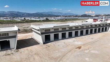 Antalya Büyükşehir Belediyesi, Kınık Toptancı Hali Projesi'ni Tamamlıyor