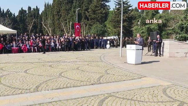 18 Mart Çanakkale Zaferi'nin 109. yıldönümü Edirnekapı Şehitliği'nde anıldı