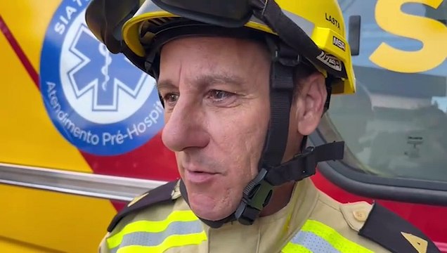 Corpo de Bombeiros dá detalhes sobre resgate de taxista encarcerado