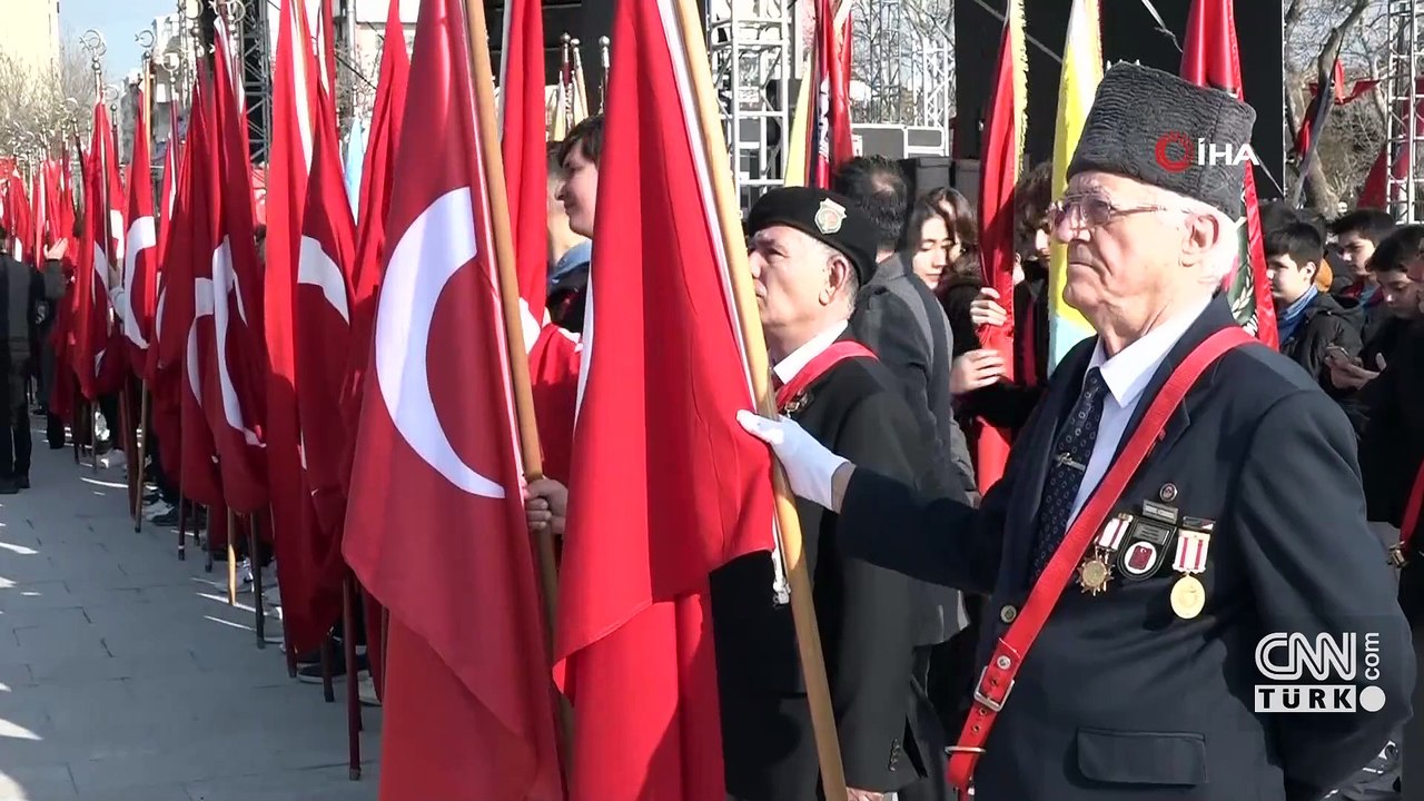 Çanakkale Destanı 109 yaşında: Erdoğan, Şehitler Abidesi'nde düzenlenen törene katıldı