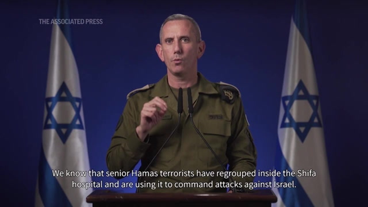 Israel Launches Night Raid On Gaza's Al-shifa Hospital