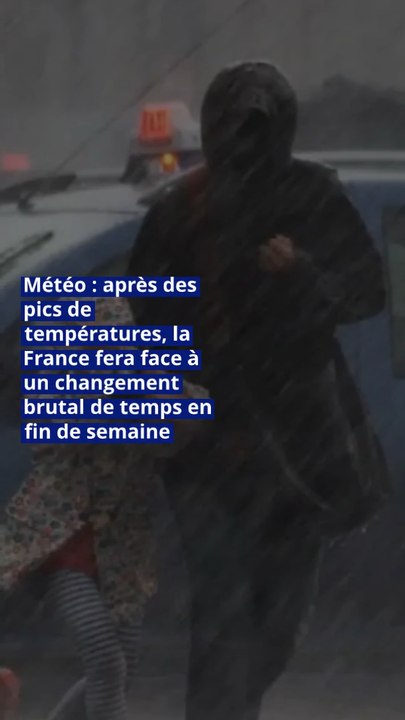 Météo : après des pics de températures, la France fera face à un changement brutal de temps en fin de semaine