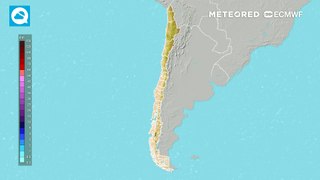 Sistema frontal y río atmosférico dejarán más de 100 mm de lluvias en el sur de Chile