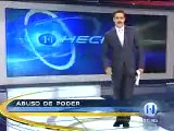 Agresión a reportera de Tv Azteca