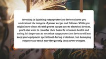 Are Lightning Surge Protection Devices Really Protective