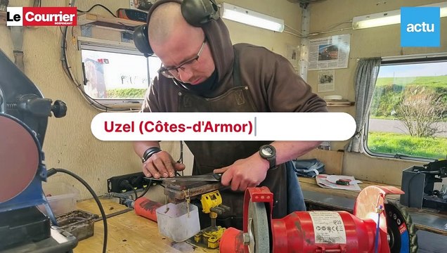 Thomas est rémouleur nomade à travers la Bretagne