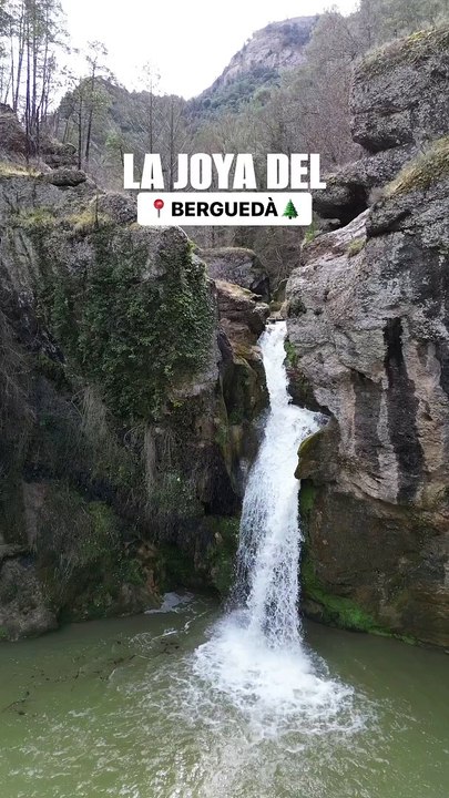Salto de agua en Berguedà