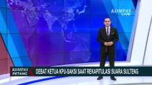 Ketua KPU, Hasyim Asyari Cecar Saksi dari PKB Terkait Dugaan Suap di TPS luwuk