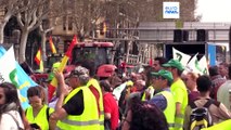 Proteste degli agricoltori: in mille per strada a Madrid, bloccato il confine tra Polonia e Germania