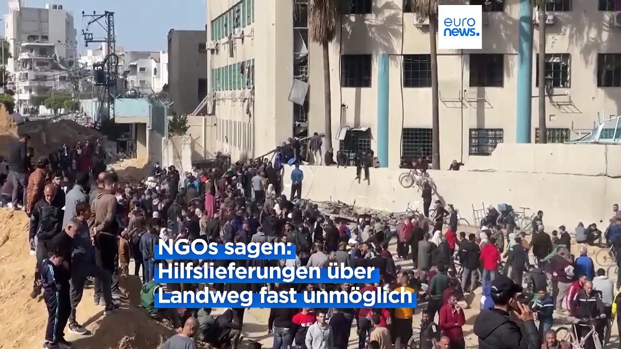 Gaza: So schlimm ist die Lage - Wieder Tote im Al-Shifa-Krankenhaus