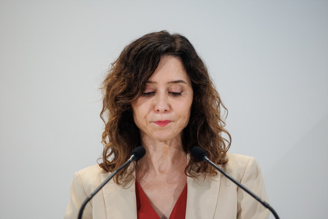 Ayuso tacha de "chavista" que se usen "los poderes del Estado" contra su pareja.