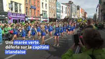 Dublin se pare de vert pour la Saint-Patrick