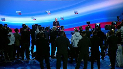 Vitória 'recorde' de Putin, que promete uma Rússia que não será 'intimidada'