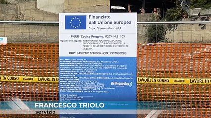 Efficientamento idrico a Messina, consegnati i lavori alla ditta