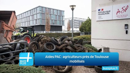 Aides PAC : agriculteurs près de Toulouse mobilisés