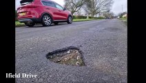 Pothole watch in Crawley: Slideshow of potholes in the Crawley area