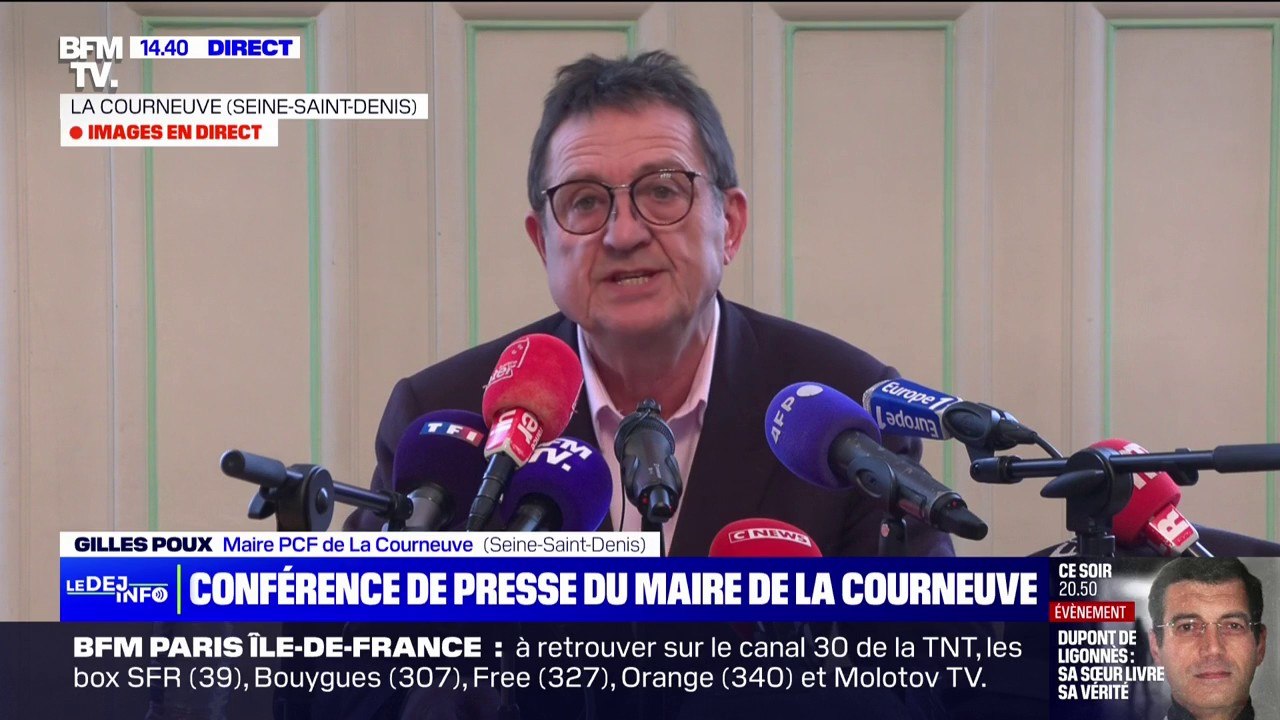 Le maire de La Courneuve appelle à "faire toute la lumière" sur la collision mortelle entre un scooter et une voiture de police à Aubervilliers
