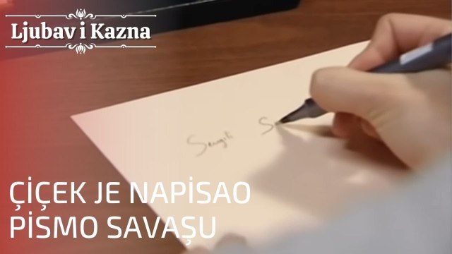 Çiçek je napisao pismo Savaşu | Ljubav i Kazna - Epizoda 13
