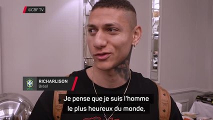 Brésil - Richarlison : "Je suis l'homme le plus heureux du monde"