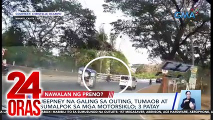 24 Oras Part 1: Nadisgrasya matapos mag-outing; viral na panenermon ni teacher; umano'y anomalya sa lotto; imbestigasyon sa resort sa Chocolate Hills; iligal na establisimyento sa Mt. Apo, atbp.