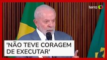 Lula chama Bolsonaro de 'covardão' ao afirmar que houve tentativa de golpe no Brasil