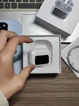 AirPods con estuche con pantalla OLED