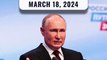 Rappler’s highlights: Pasig River expressway, Vladimir Putin, Heart Evangelista | The wRap | March 18, 2024