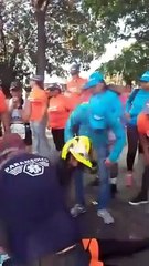 ¡Sufrió un infarto en la maratón CAF!